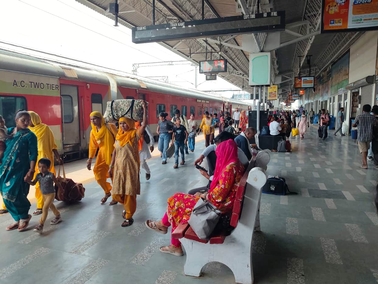 Several trains on the Rewari-Phulera rail section cancelled.