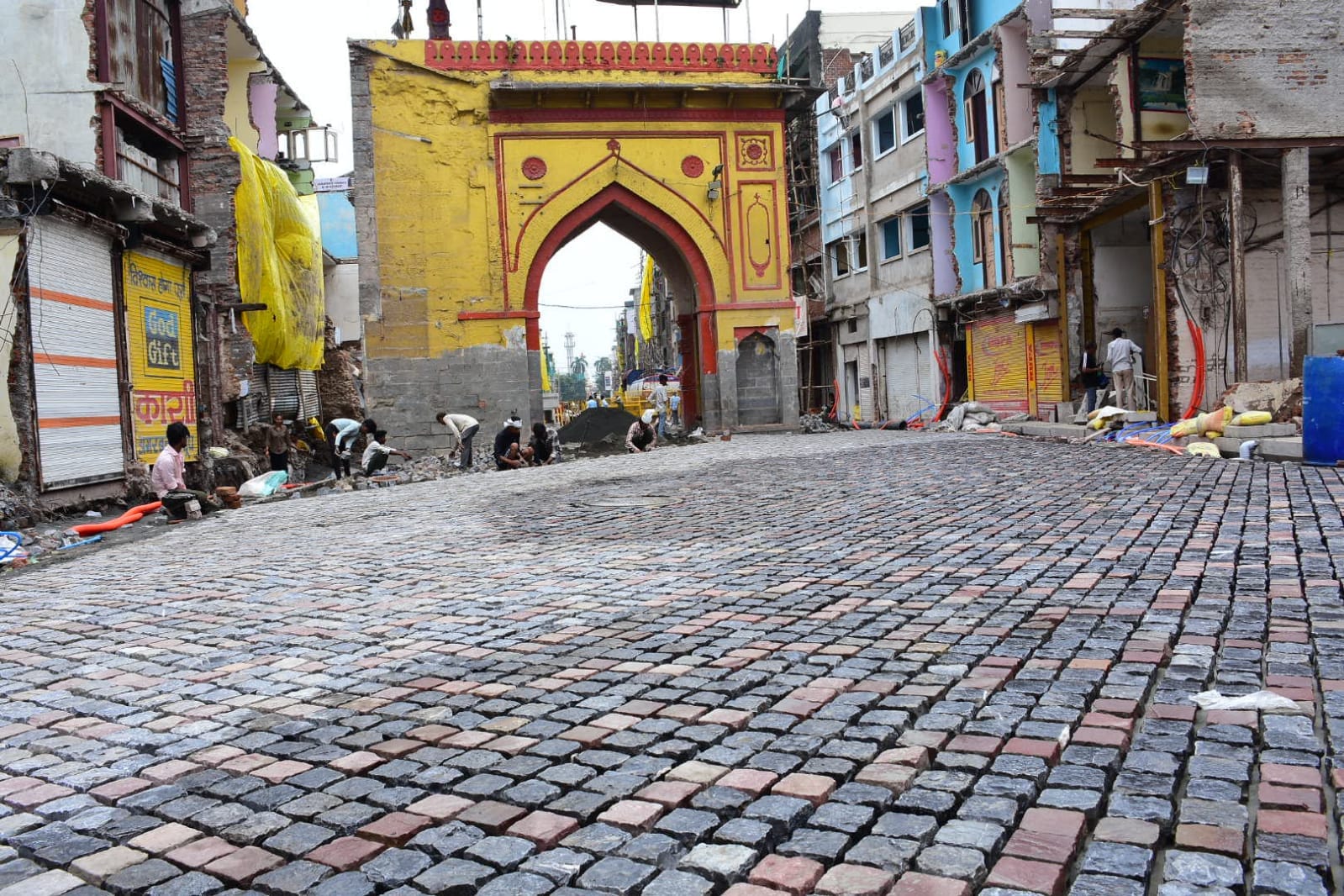 तैयार हो रहा बाबा महाकाल की सवारी मार्ग