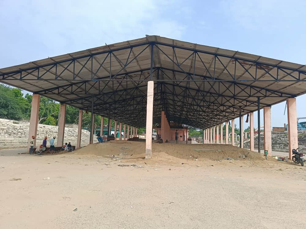 Tin shed to be extended by 40 feet; 120-meter interlocking road to be constructed.