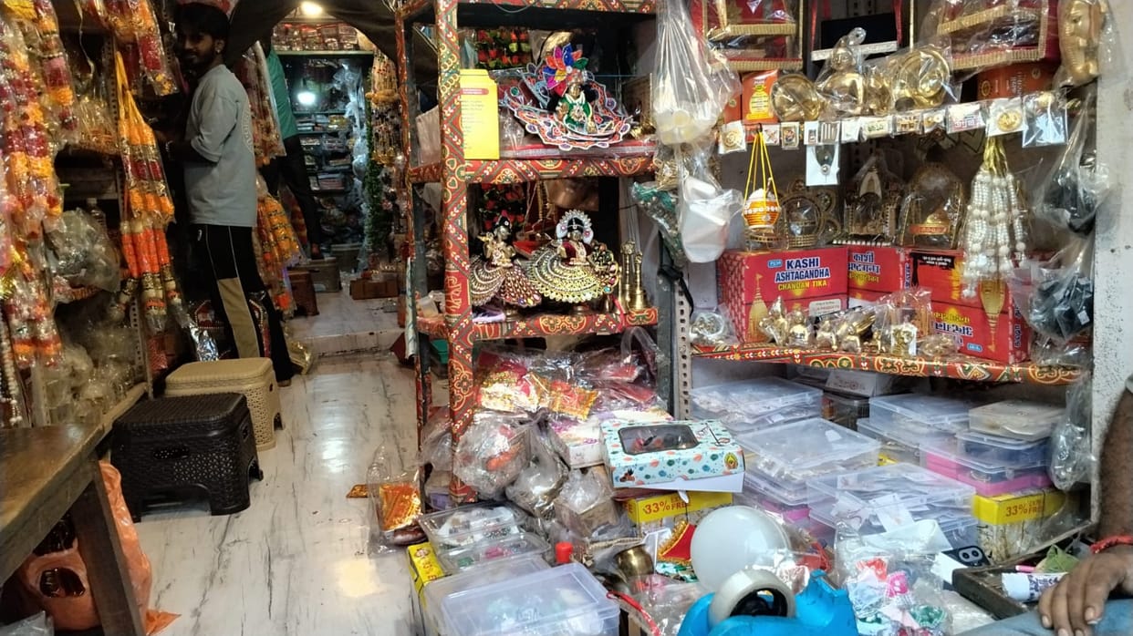 Markets steeped in the spirit of Kanha; surge in demand for Laddu Gopal's adornments.