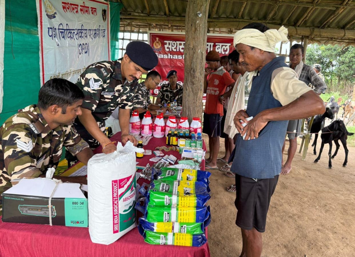 112 animals were treated at the camp.