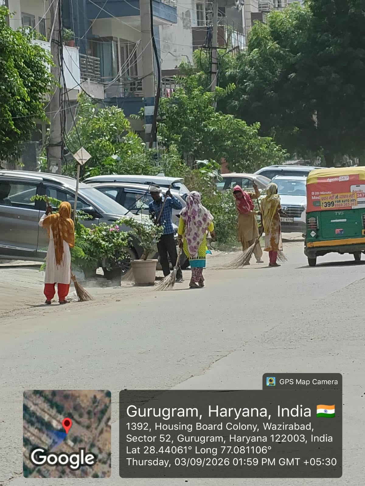 Garbage removed from Sector-52