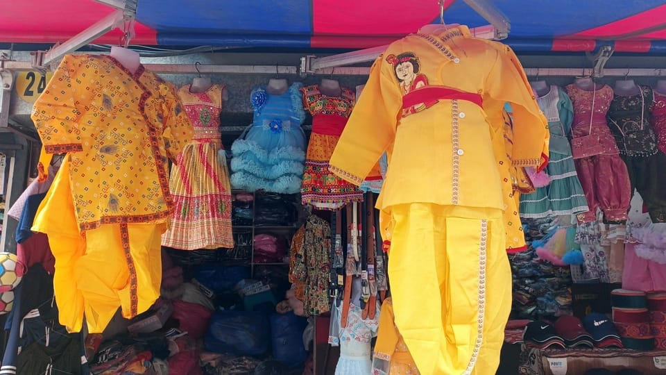 Markets decked out in outfits for Kanha; Janmashtami shopping picks up pace.