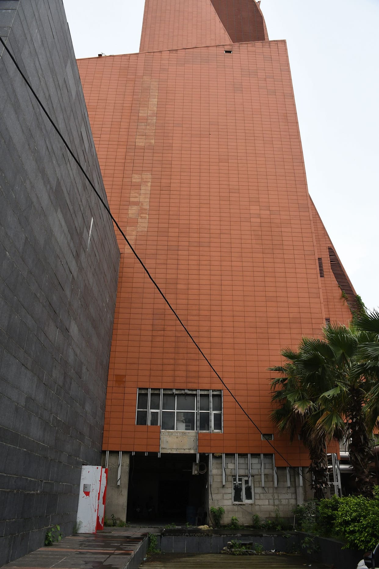 JPNIC has fallen into a state of disrepair after remaining shut for nine years; water is leaking on every floor.