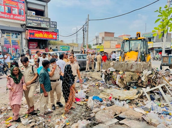 Cleanliness destroyed in the fire of sanitation workers' anger
