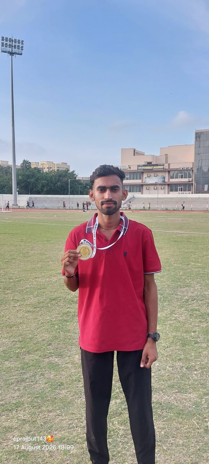 Passion ran on the track... Sahil Chakkan made history by completing the 1000-meter race in 2:25.25 minutes