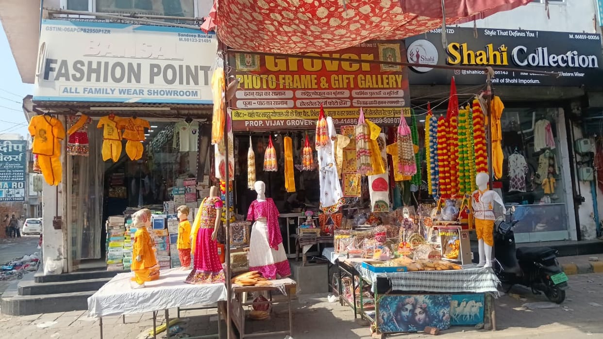 Janmashtami is today; markets are fragrant with adornments for Kanha, while outfits and swings add to the festive cheer