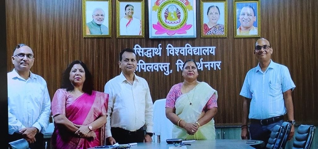 उद्यमिता एवं नवाचार को बढ़ावा देने के लिए सिद्धार्थ विश्वविद्यालय और भारतीय उद्यमिता विकास संस्
