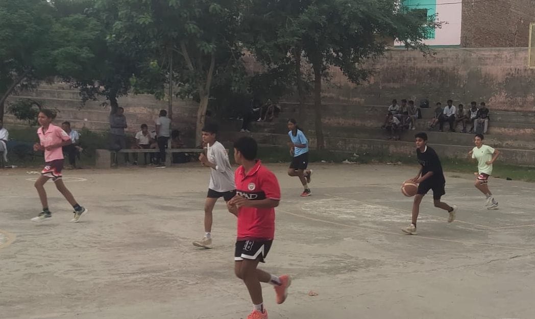 94 players showed their strength for the district youth basketball team.