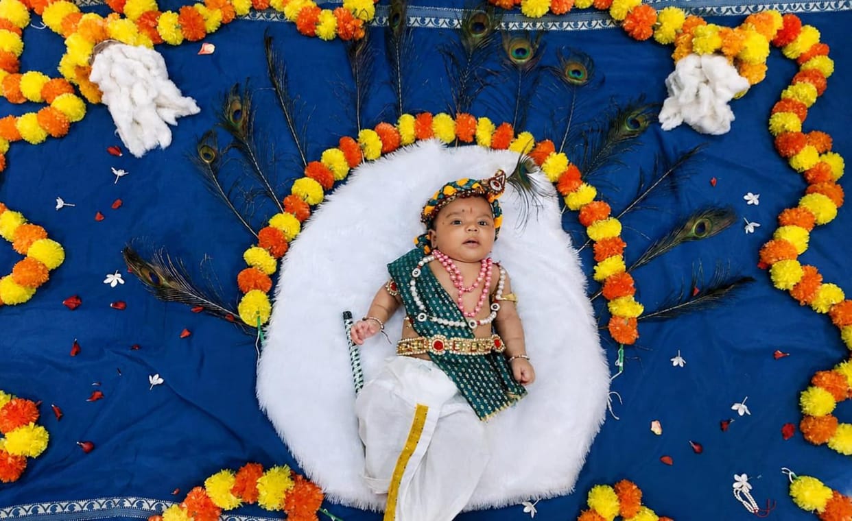 Shri Krishna Janmashtami: Congratulations are being given in Gokul, Kanhaiya was born in Nand's house...