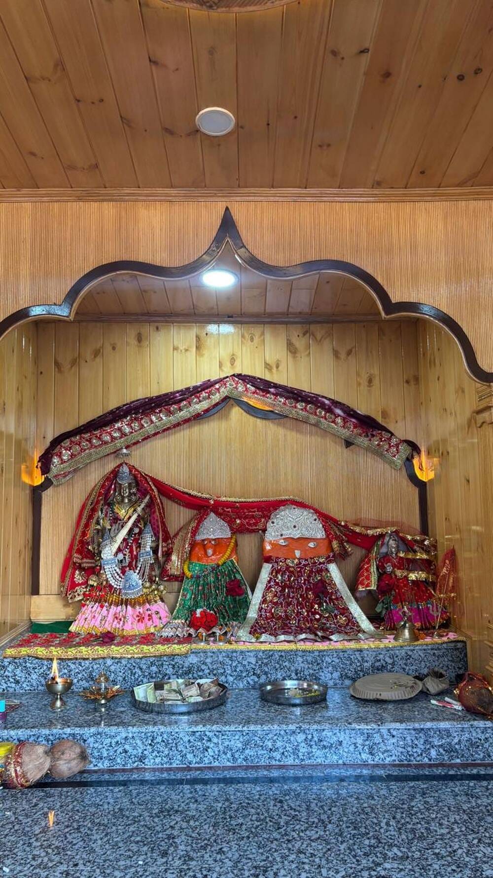 The Manimahesh Yatra is considered incomplete without a visit to Bharmani Mata.