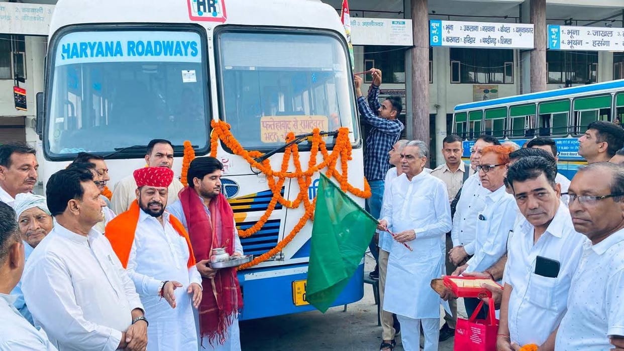 Roadways launches direct special bus service to Runecha Dham