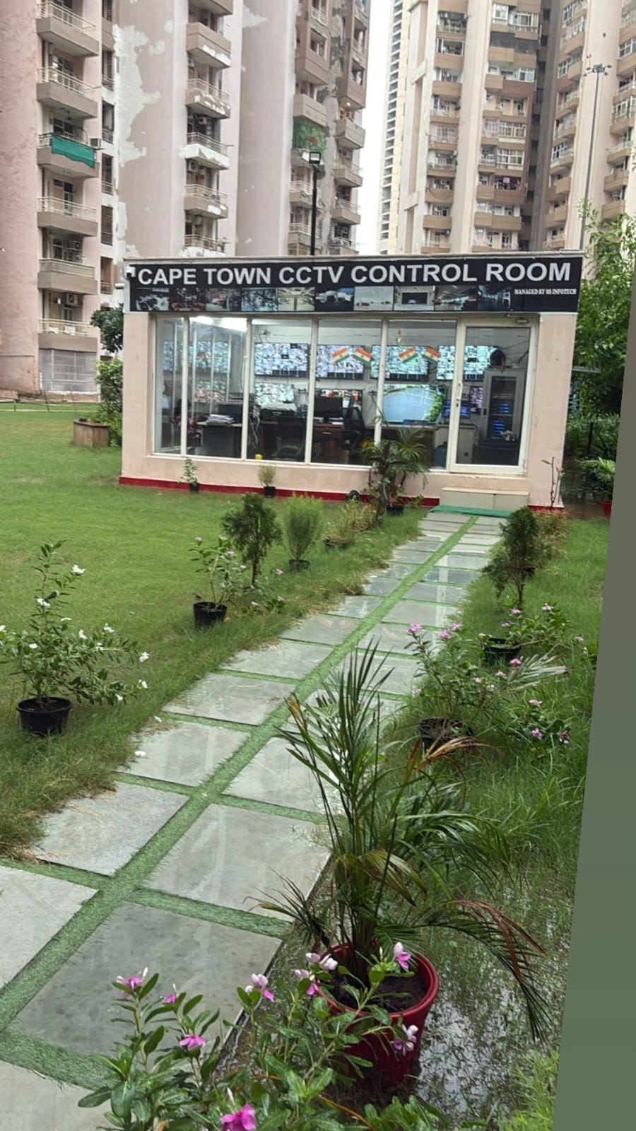 The AOA, in collaboration with residents, transformed the society's appearance and upgraded amenities ranging from footpaths to the 'Gangajal' water supply.
