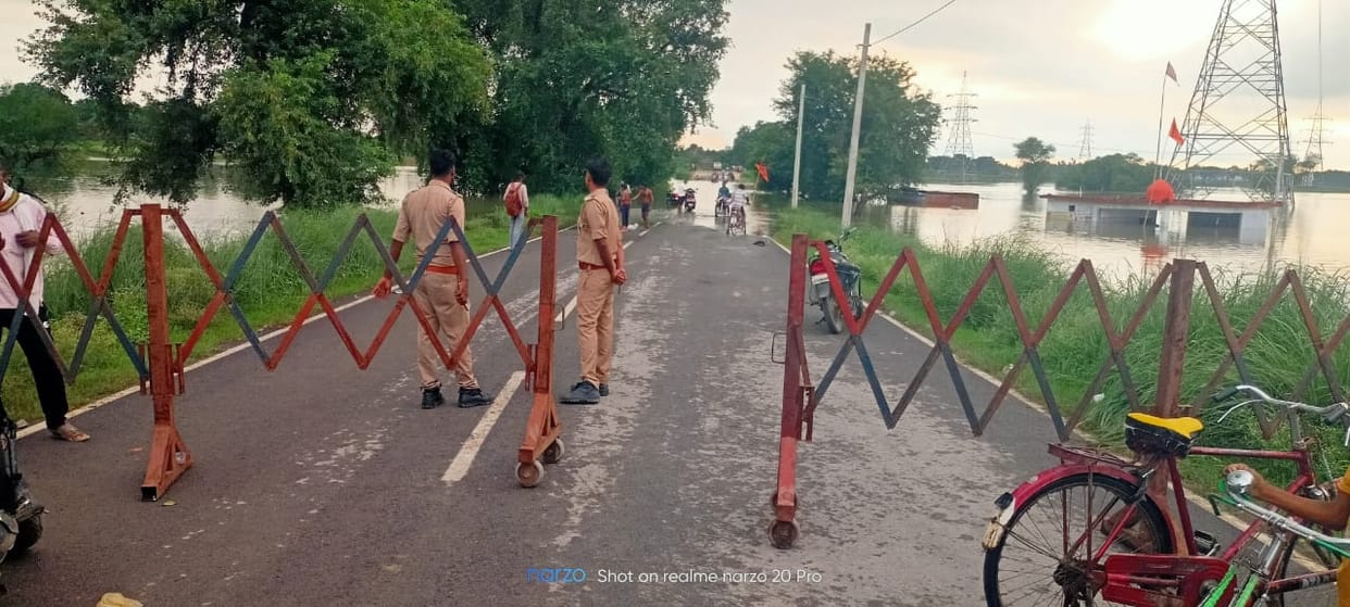 Water level rising; 50 villages cut off from road connectivity