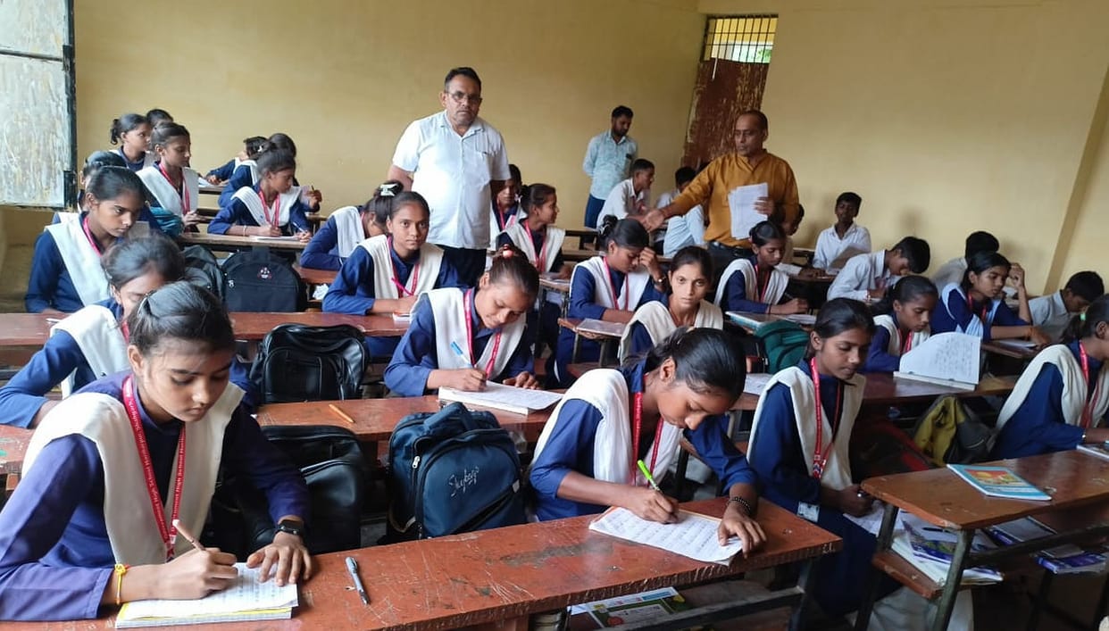 Anju tops in the essay competition, and Ishita in the speech contest.