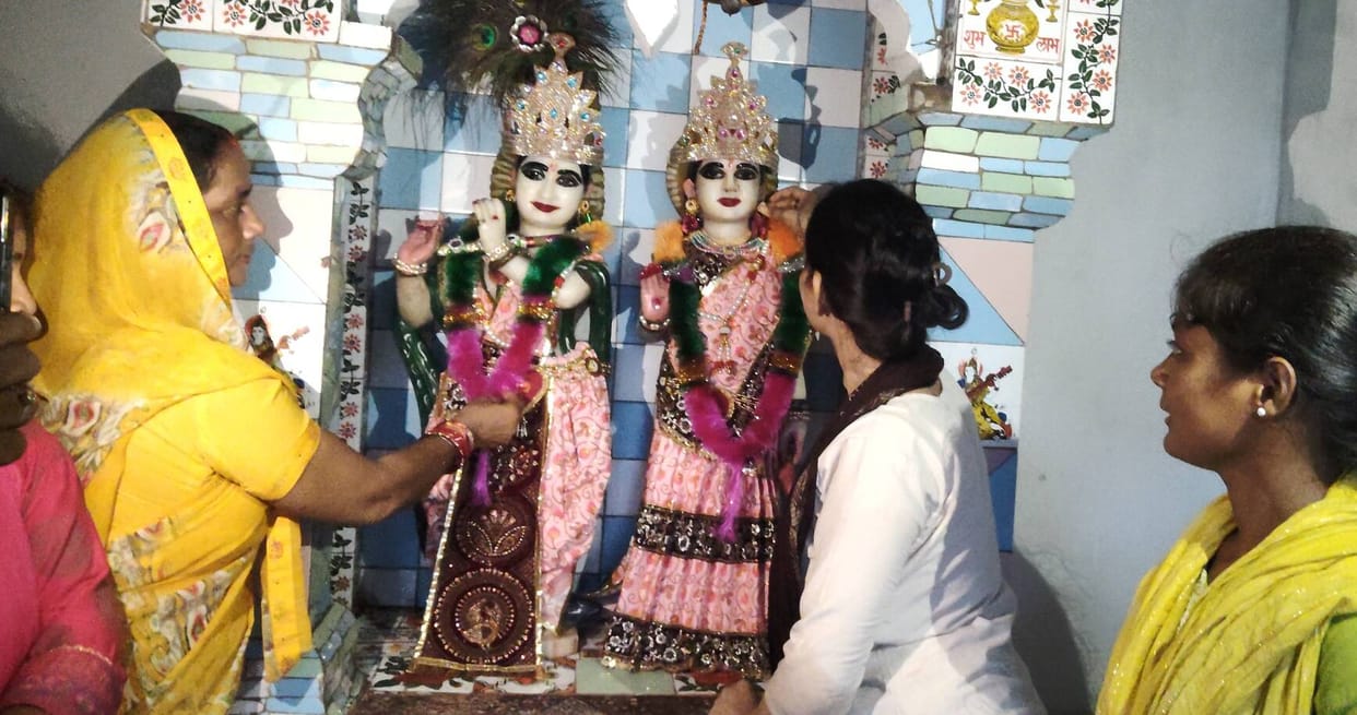Radha-Krishna Dham to dazzle on Janmashtami; preparations complete.