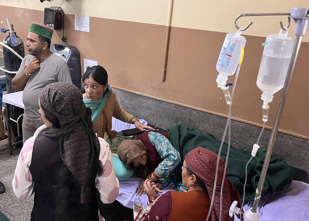 Allegation of administering the wrong injection at the Civil Hospital