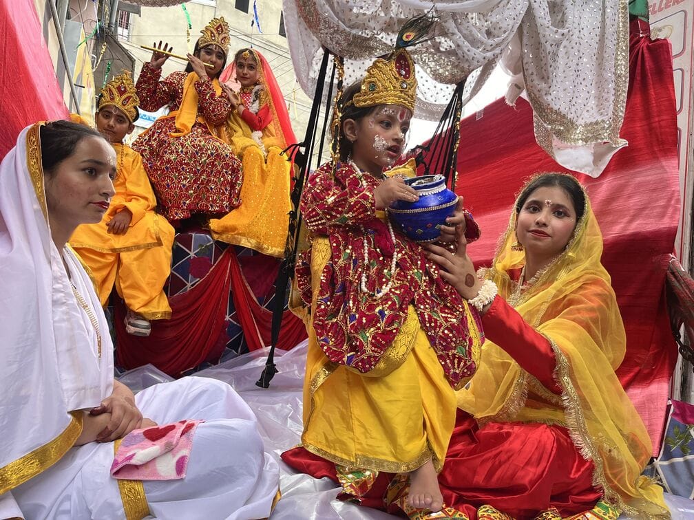 Krishna Janmashtami celebrated with great enthusiasm in Theog