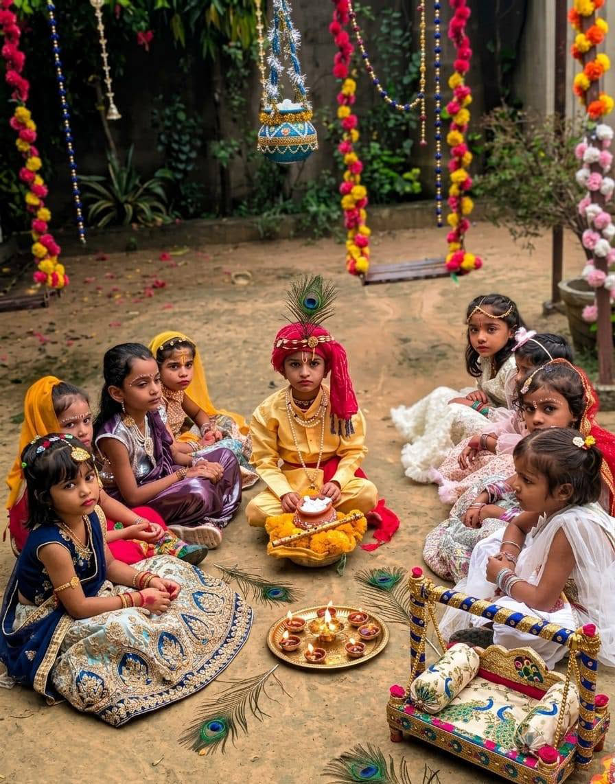 Joy has filled Nanda's home; hail to Kanhaiyalal...