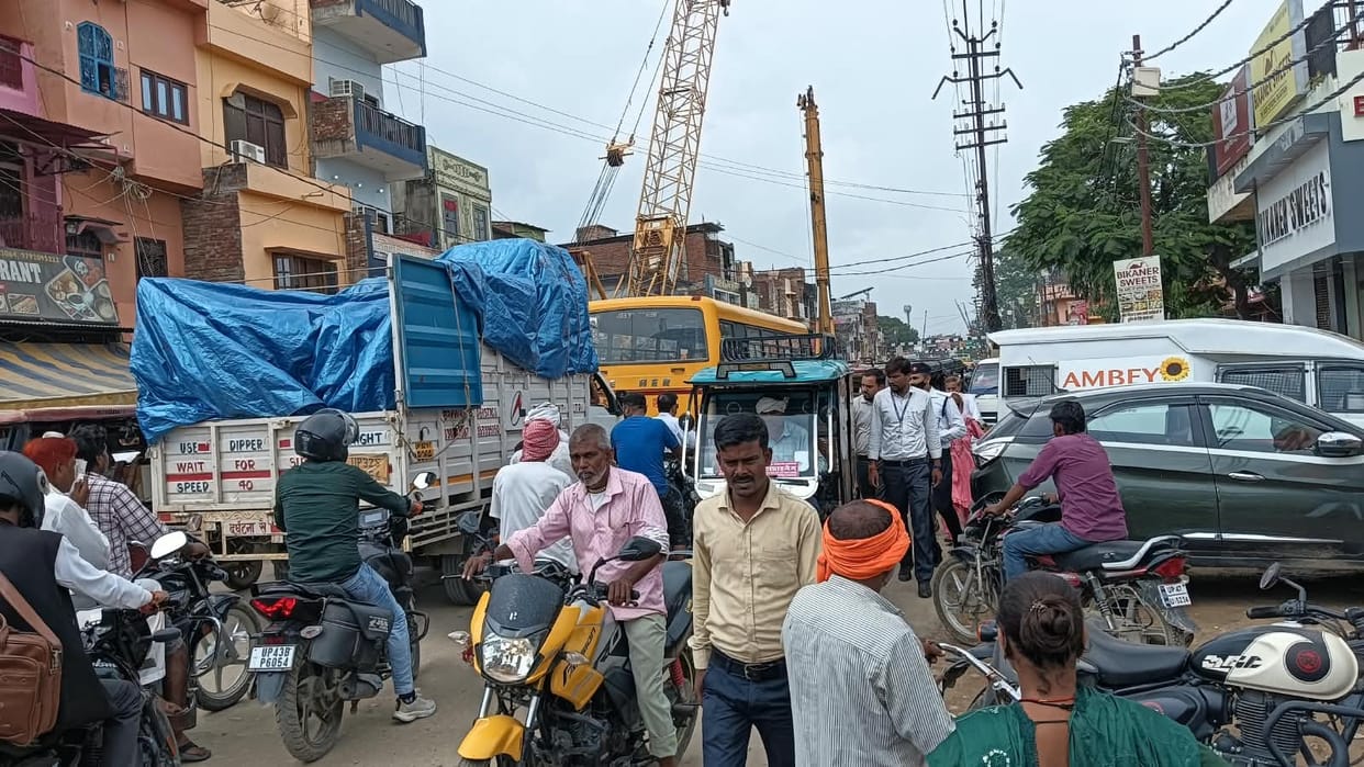 ROB excavation adds to city's woes; people stuck in traffic jams for hours