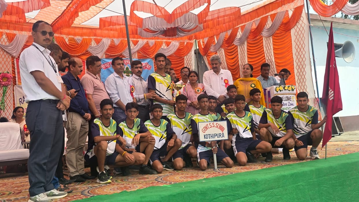 Kothipura dominated in volleyball, while Swarghat held sway in kabaddi and kho-kho.