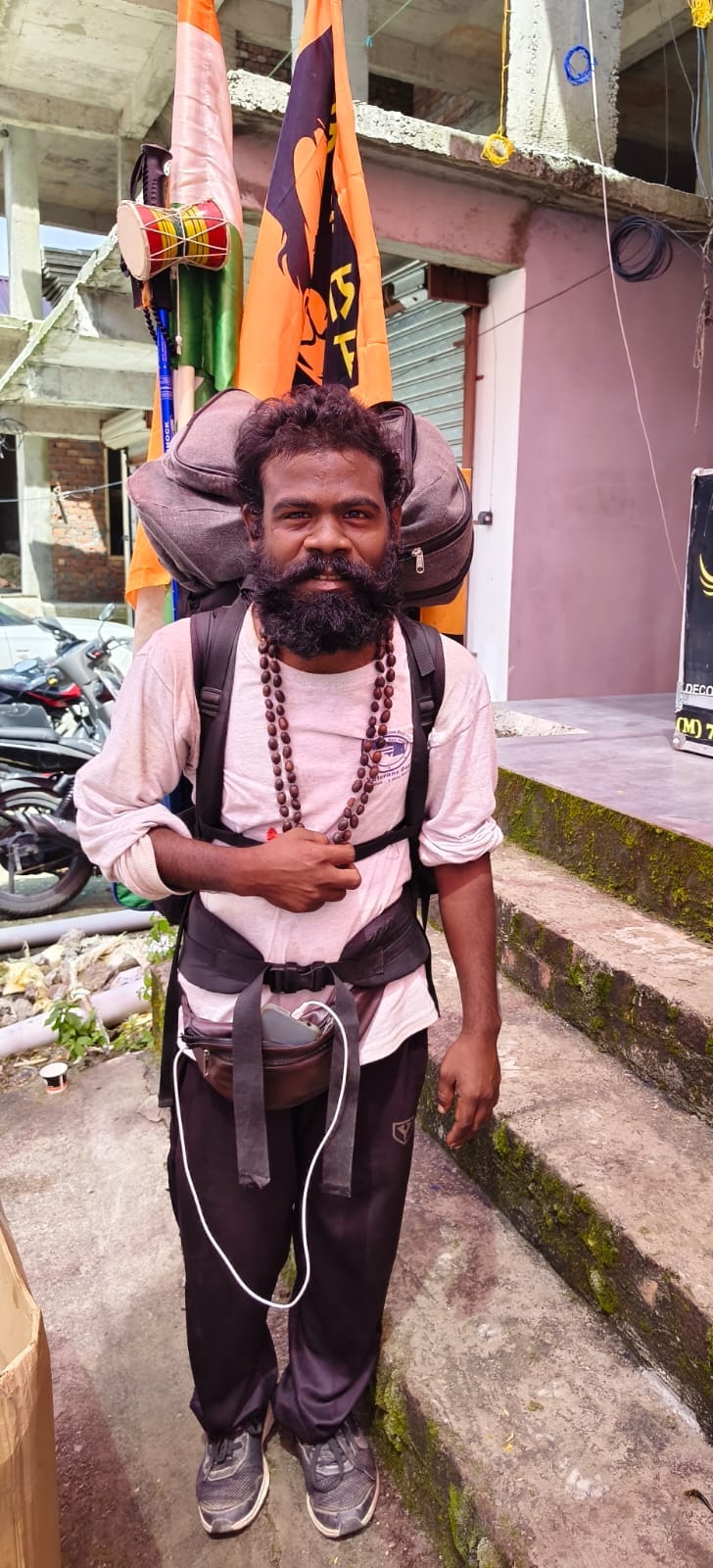 मुंबई महाराष्ट्र के राजू मणिमहेश यात्रा पूरी करके वापसी के दौरान बनीखेत पहुंचे। संवाद 