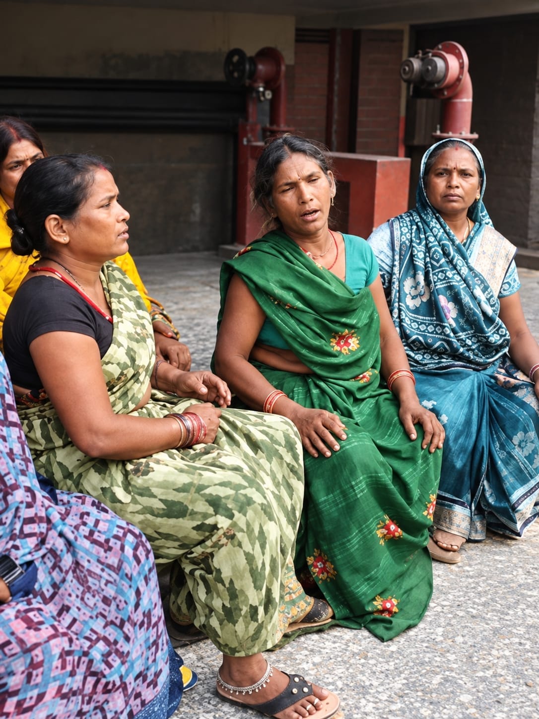 Family members protest after woman dies in private hospital, OT-ICU sealed