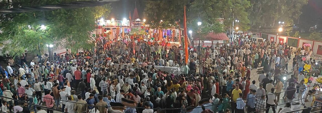 Sri Krishna Janmashtami was celebrated with great enthusiasm in rural areas as well.