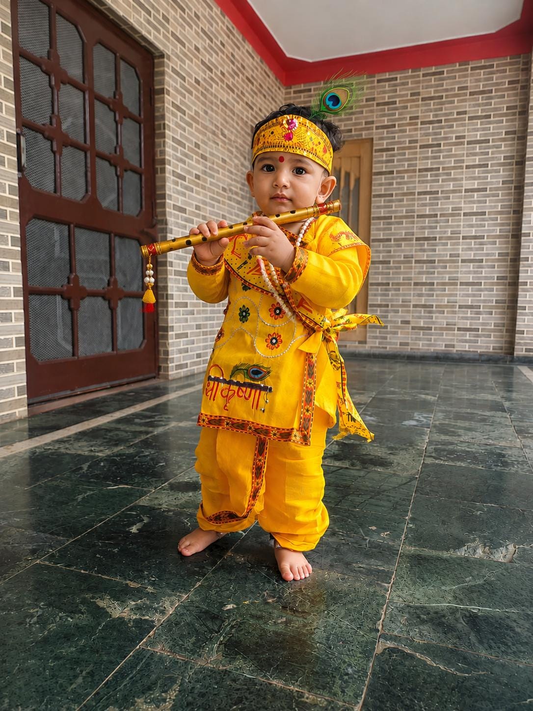 Joy fills the home of Nanda... Kangra steeped in devotion with tableaux and bhajans.