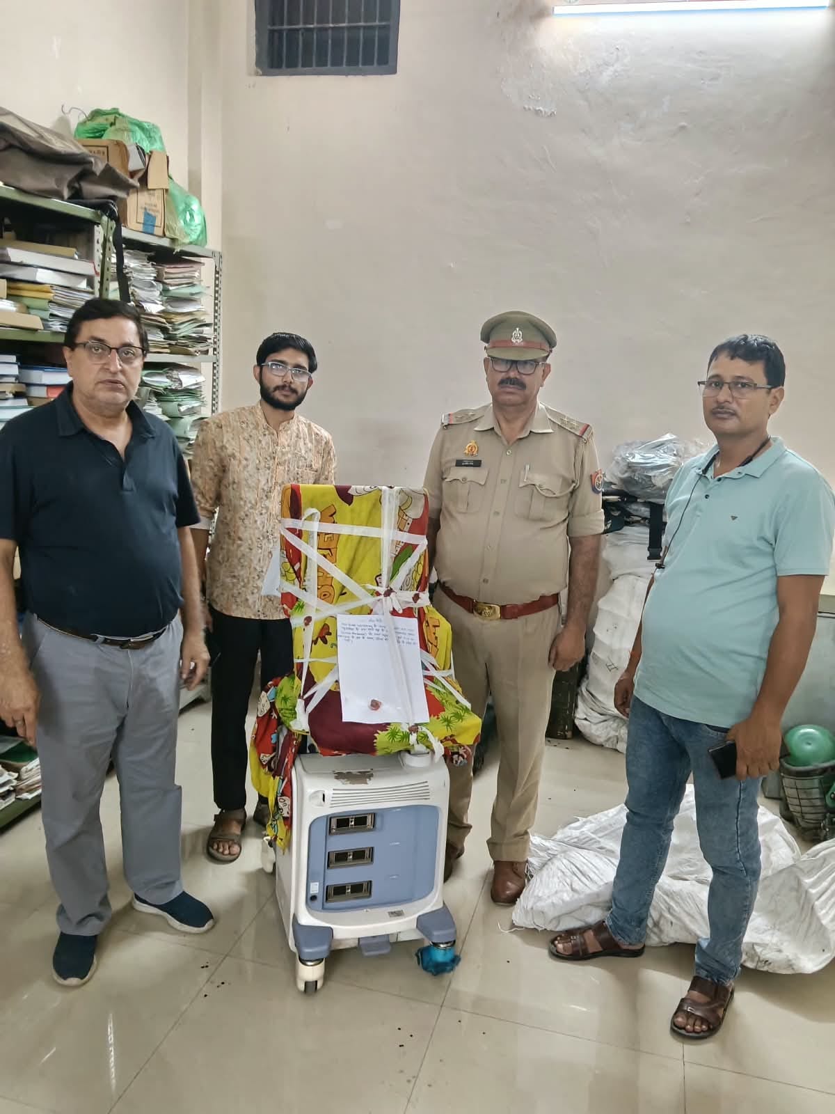 Ultrasound machine stored in the malkhana (evidence room) sealed ASHA worker who identified the fetus as female sent to jail