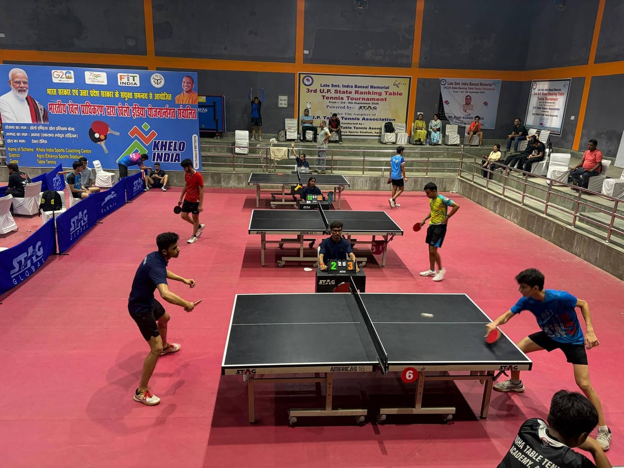 Agra's rackets resound at Eklavya Stadium; Pahal and Ankisha reach the last eight.
