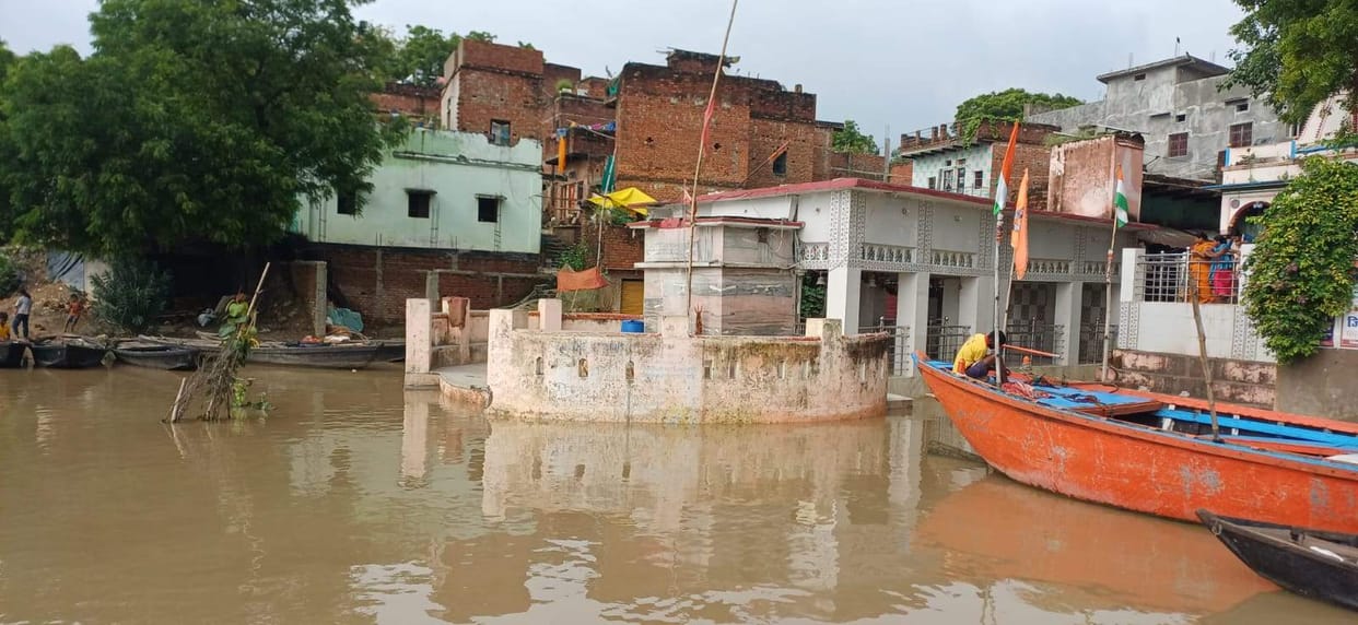 Ganga stopped at the doorstep of more than 20 villages.