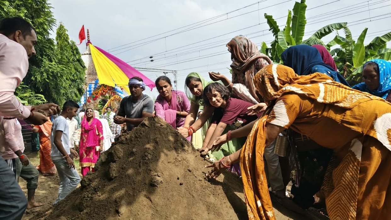 Annual fair concludes at Dadi Sati Dham in Paharavar.