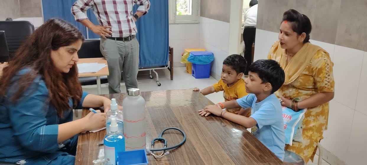 Every second child visiting the OPD is down with a viral infection