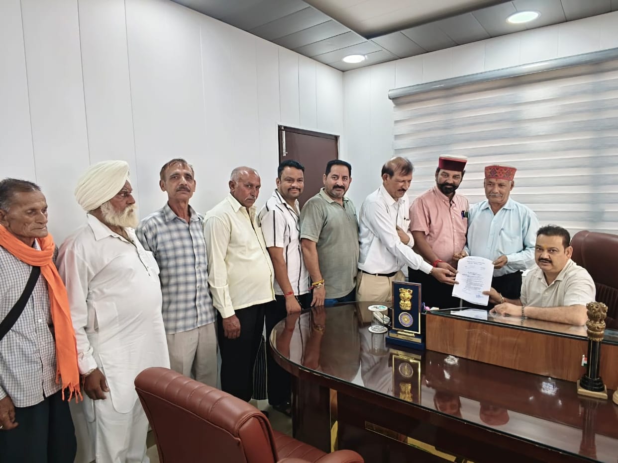 Memorandum regarding the problems faced by Nambardars submitted to the Sub-Divisional Officer.