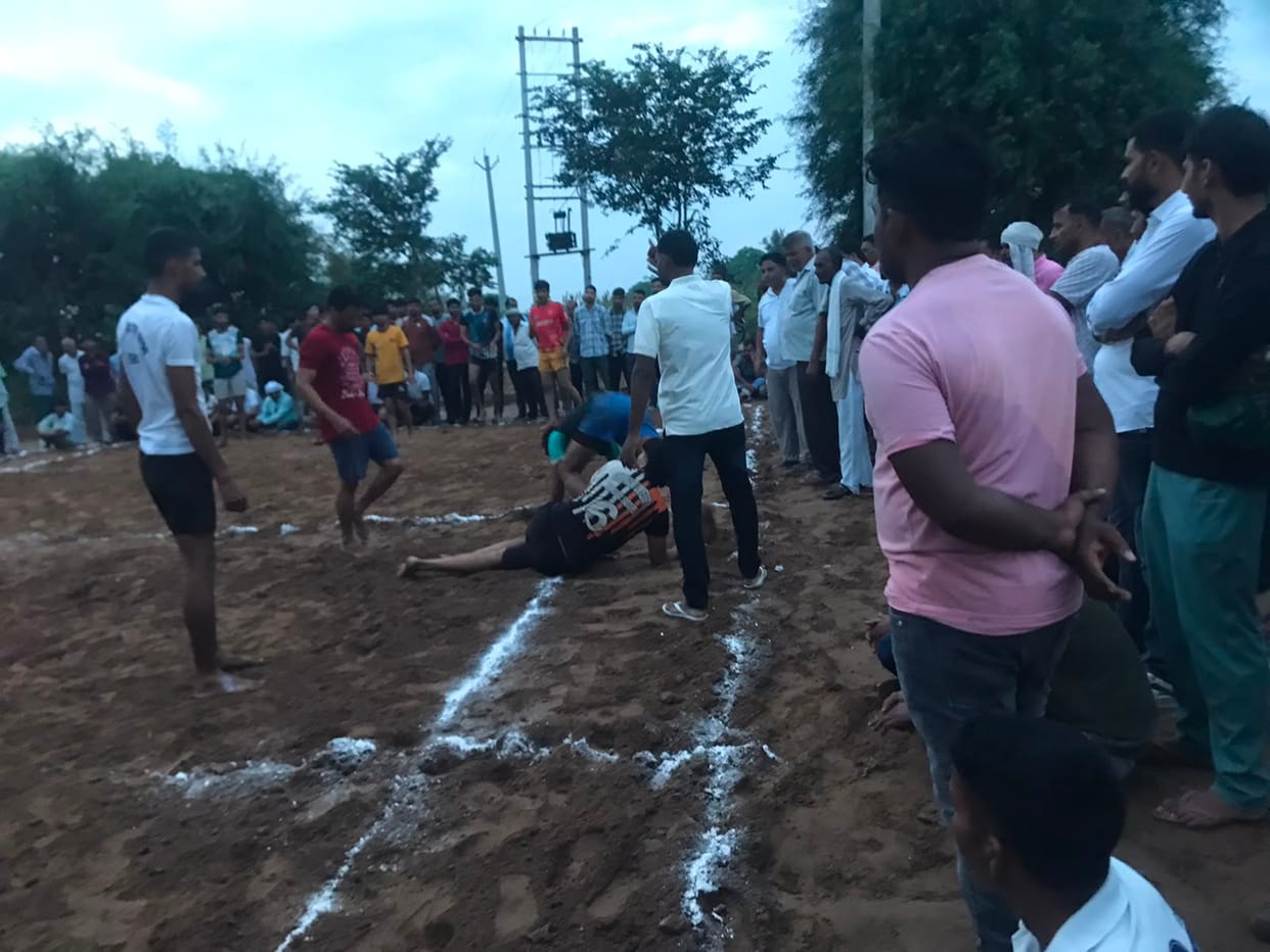 Hudina's team crowned Kabaddi champions.