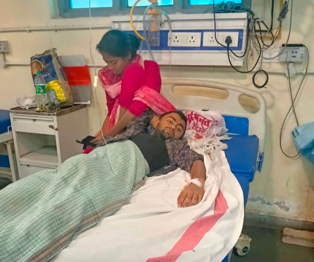 madhubani nh27 bike rider shot by bike borne criminals bhairavsthan police station bihar crime news