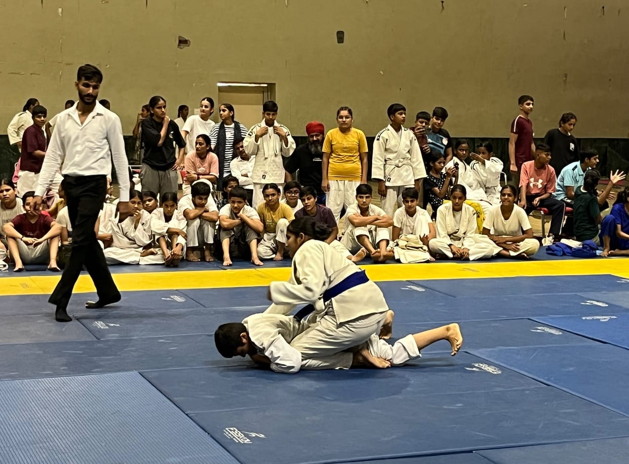 Kaithal emerges as champion in the state-level Under-14 and Under-17 girls' judo competition.