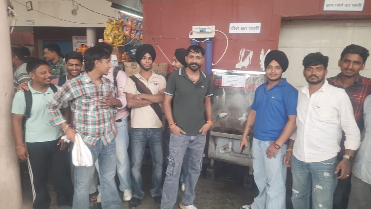 10 trainees fall ill after drinking contaminated water from the Jagadhri bus stand water cooler