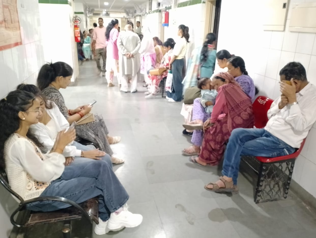 Hospitals reopen after holidays; patients distressed as doctors are unavailable.