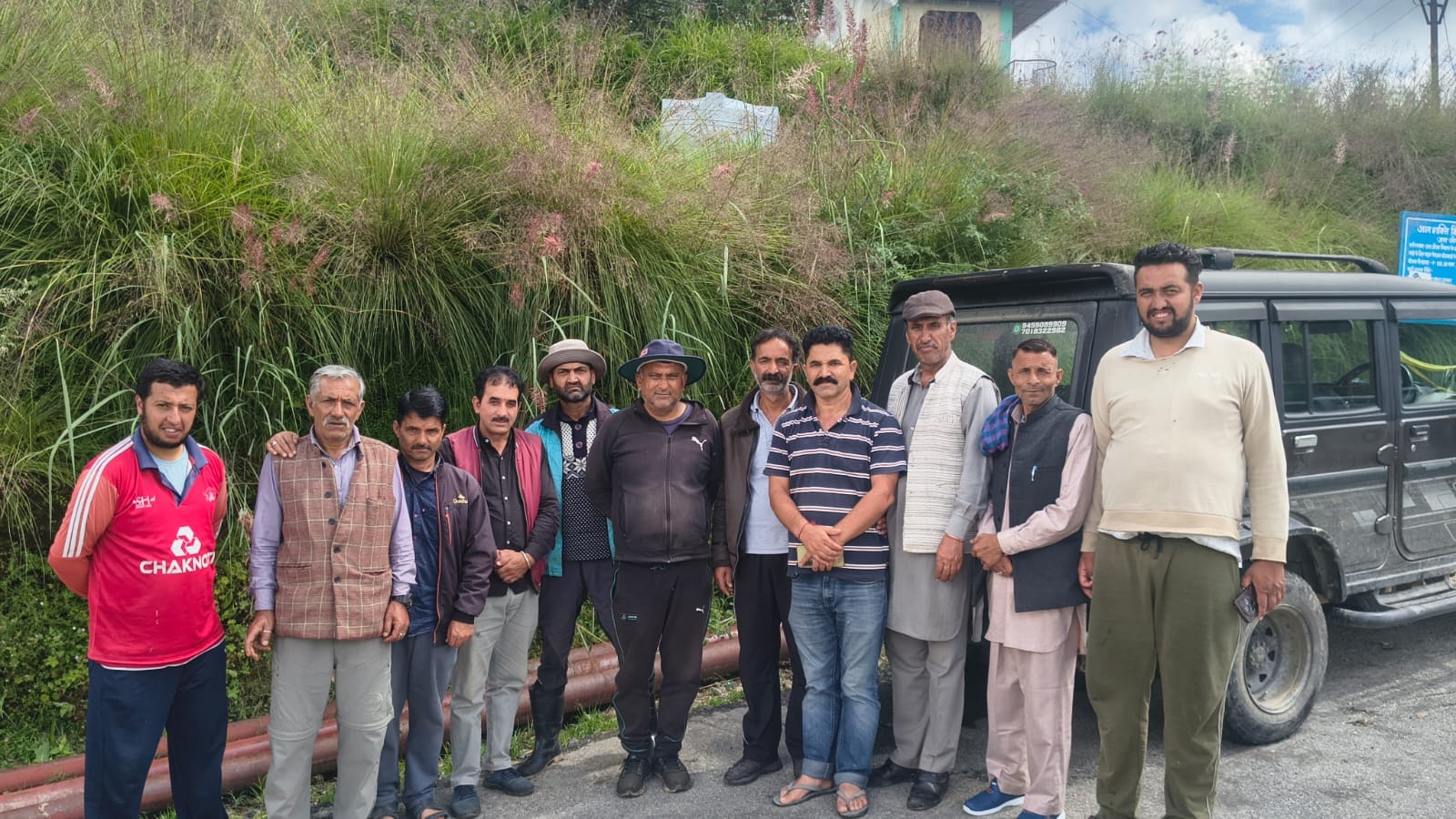जशाला-चकनोटी में एचपीएमसी डिपो न खुलने से गुस्साए बागवान। संवाद