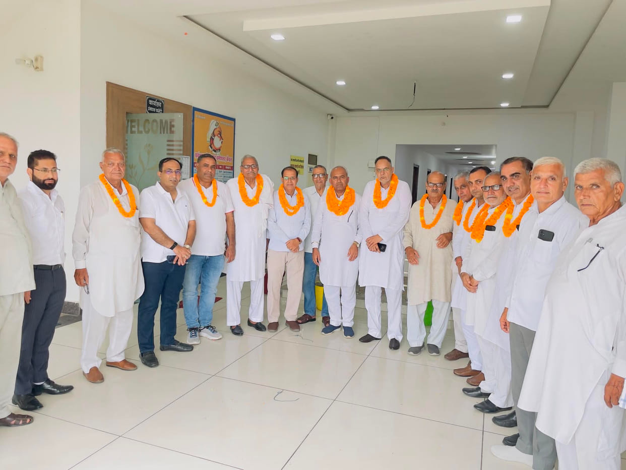 Roshan Goyat becomes President of Jat Dharamshala for the third time.