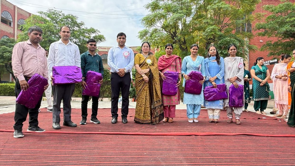 Teachers' Day Celebrated at Kithana College of Education