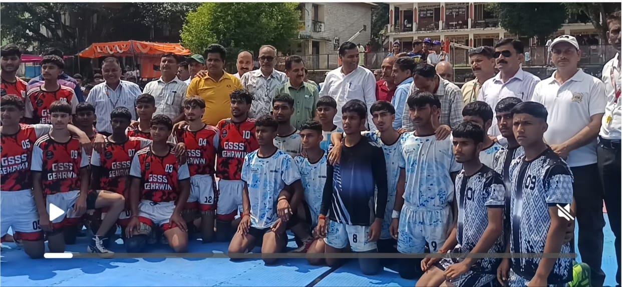 Ghumarwin School emerges winner in volleyball and kabaddi.
