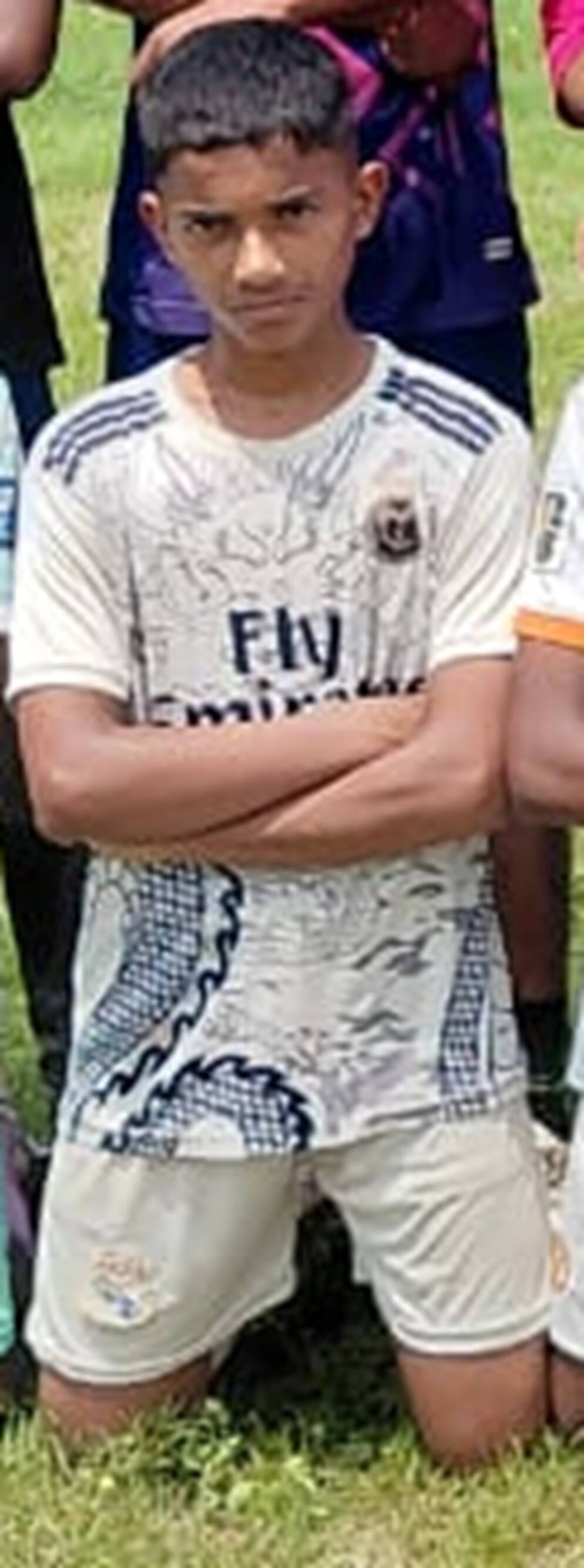 Mohd. Shaan from Pakhanpura selected for the divisional football team.