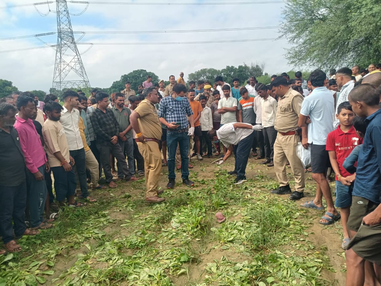 Goat trader murdered with a sharp-edged weapon; body dumped in a field.