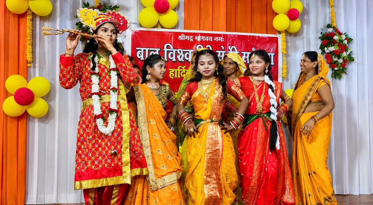 'There is joy in Nand's house, Jai Kanhaiya Lal Ki...