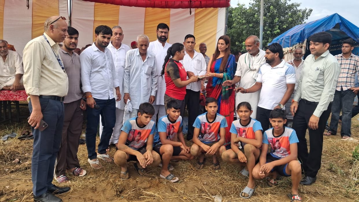 Punjab wins women's kabaddi at Kheda Khurmpur sports fair.