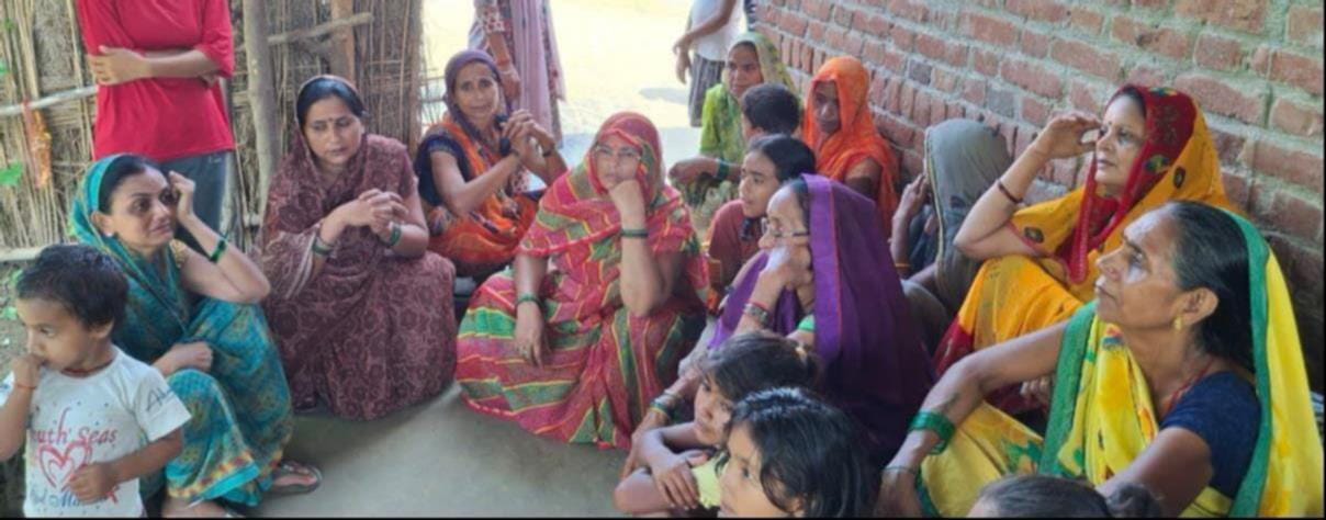 Two sisters fell into the Saryu River after slipping on the ghat and drowned