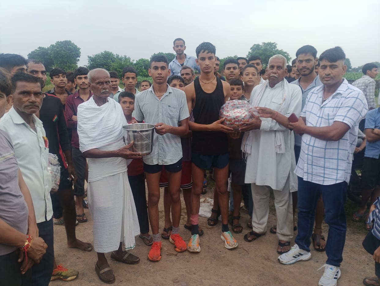 Rahul won the 5-kilometer race.
